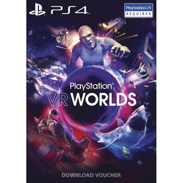 Sony - PlayStation VR MK4 + Caméra V2 + VR Worlds (Voucher) Sony   - Autres accessoires PS4