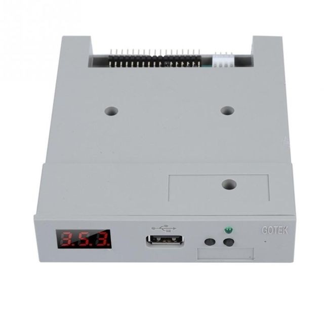 Wewoo - Lecteur de CD & DVD Émulateur disquette SSD USB 3,5 pouces, 1,44 Mo, Plug and Play - Bonnes affaires Lecteur DVD - Enregistreurs DVD- Blu-ray