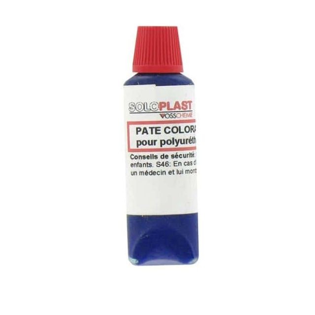Soloplast - Pate colorante pour résine Soloplast 10g bleu transparent Soloplast   - Peinture extérieure Soloplast