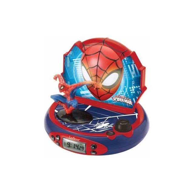 lexibook Radio réveil LEXIBOOK Projecteur Spider-Man