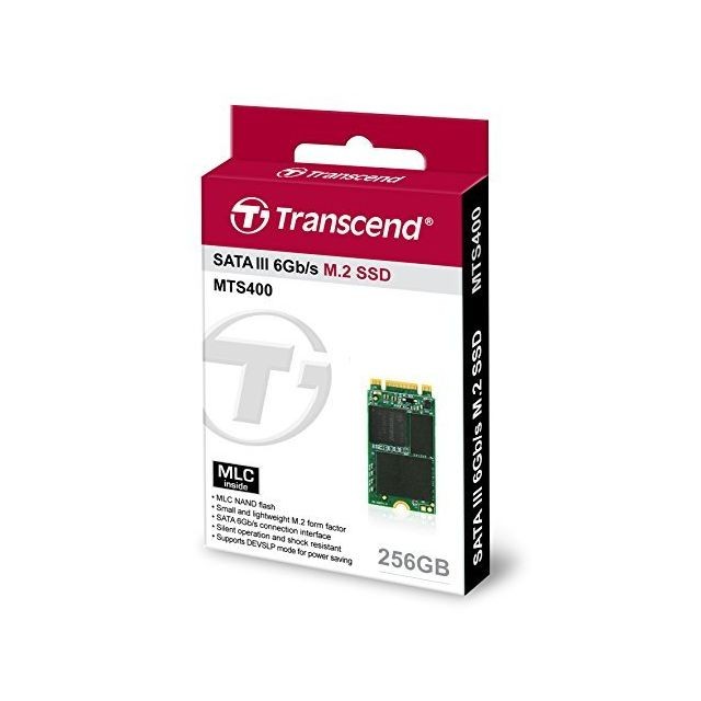 Transcend - 400S 256 Go - M.2 SATA III 6Gb/s - SSD Interne 256