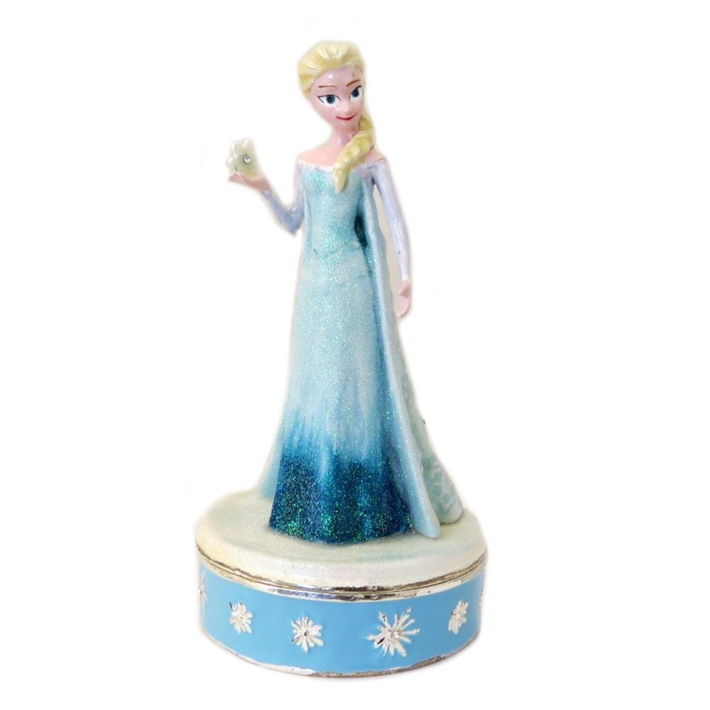 Boîte de rangement Les Tresors De Lily Coffret à Bijoux 'Frozen- Reine des Neiges' bleu (Elsa) - 115x5 cm - [Q3443]