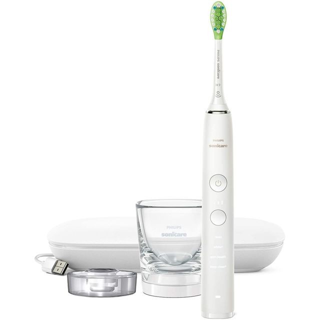 Philips - brosse à dents électrique rechargeable bleu blanc - Brosse à dents électrique