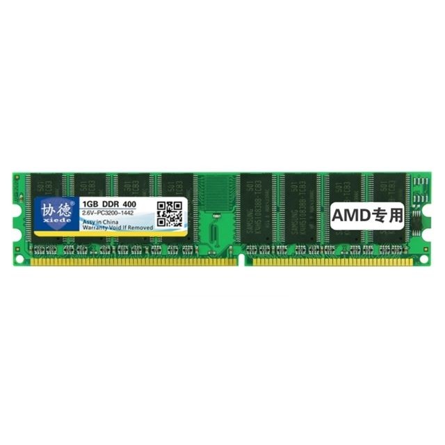 Wewoo - Mémoire vive RAM DDR 400 MHz, 1 Go, module général de AMD spéciale pour PC bureau Wewoo  - RAM PC Wewoo