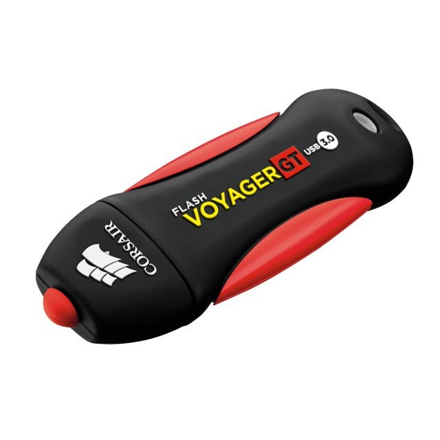 Corsair - Corsair Voyager GT lecteur USB flash 128 Go USB Type-A 3.0 (3.1 Gen 1) Noir, Rouge - Corsair