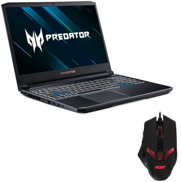 Acer - Predator Helios 300 PH315-52-59NB - Noir + NITRO - RGB - ACER Nitro Ordinateurs