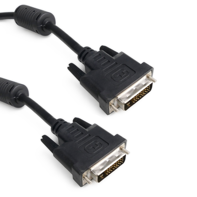 Bematik - Cable DVI-D male vers DVI-D Dual Link male 10 m - Câble Ecran - DVI et VGA