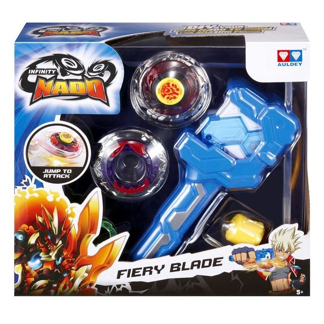 Auldey Toys Infinity Nado-Toupie athletic séries Fiery Blade