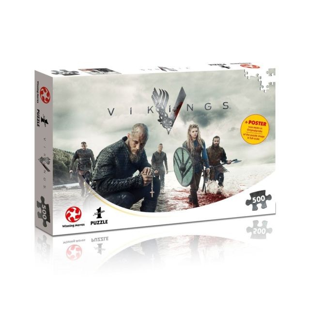 Winning Moves - Vikings - Puzzle The World Will be Ours Winning Moves  - Jeux & Jouets