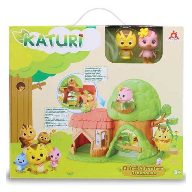 Auldey Toys Maison Katuri avec 2 figurines