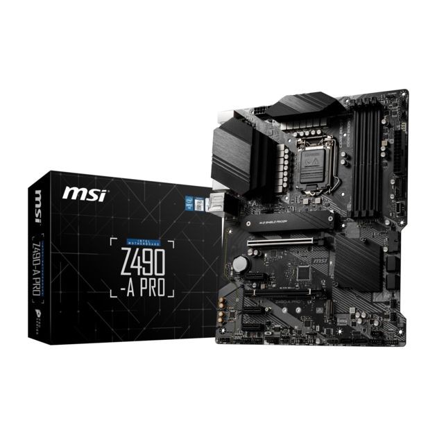 Msi - INTEL Z490-A PRO - ATX - Carte mère Intel Atx