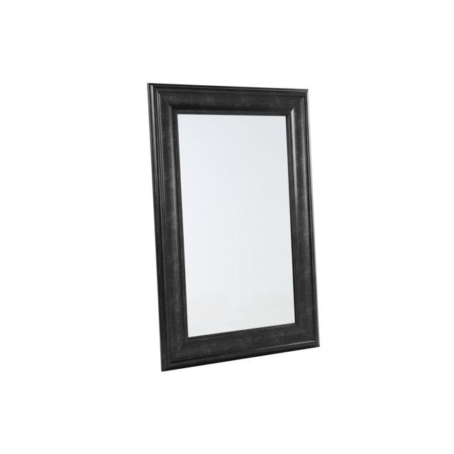 Beliani - Beliani Miroir noir 61 x 91 cm LUNEL - noir - Black Friday Miroir