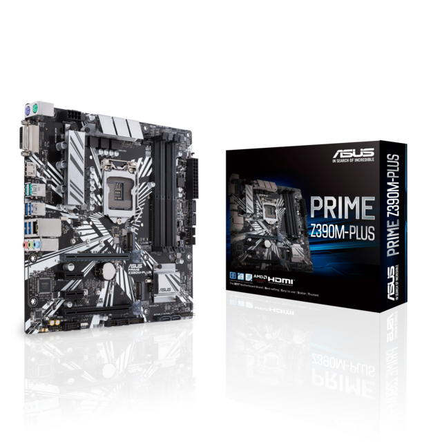 Asus - Intel Z390 PRIME PLUS - Micro-ATX - Cartes mères Z390 Carte mère Intel