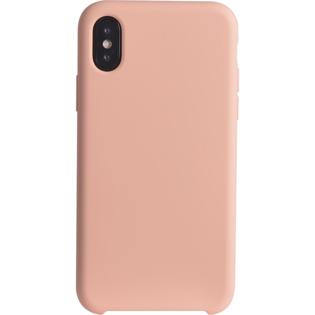Bigben - iPhone X Soft Touch case - Rose - Bigben