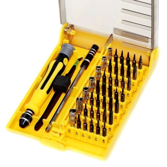 Wewoo - Tournevis 6089, 45 dans 1 Set d'outils de réparation de Wewoo  - Matériaux & Accessoires de chantier