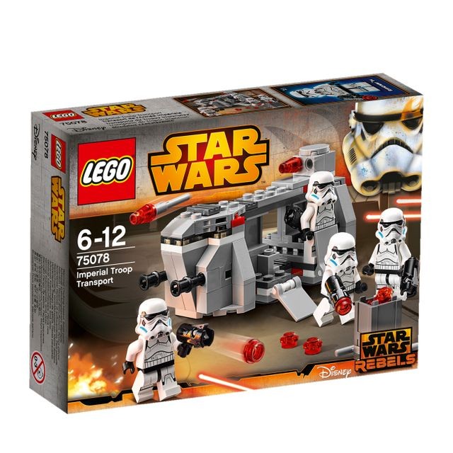Briques Lego Lego STAR WARS - Transport de l'Armée Impériale - 75078