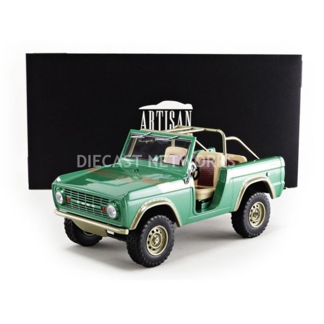 Greenlight Collectibles - GREENLIGHT COLLECTIBLES - 1/18 - FORD BRONCO TWIN PEAKS - GAS MONKEY GARAGE - 19034 Greenlight Collectibles  - Maquettes & modélisme Greenlight Collectibles