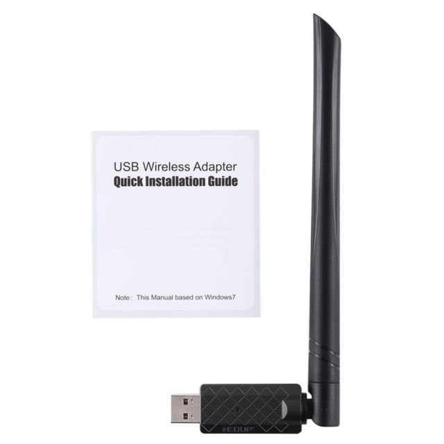 Carte réseau EP-AC1666 Carte Réseau Wifi USB sans fil haute vitesse sans fil double bande 11AC 650Mbps, pilote gratuit