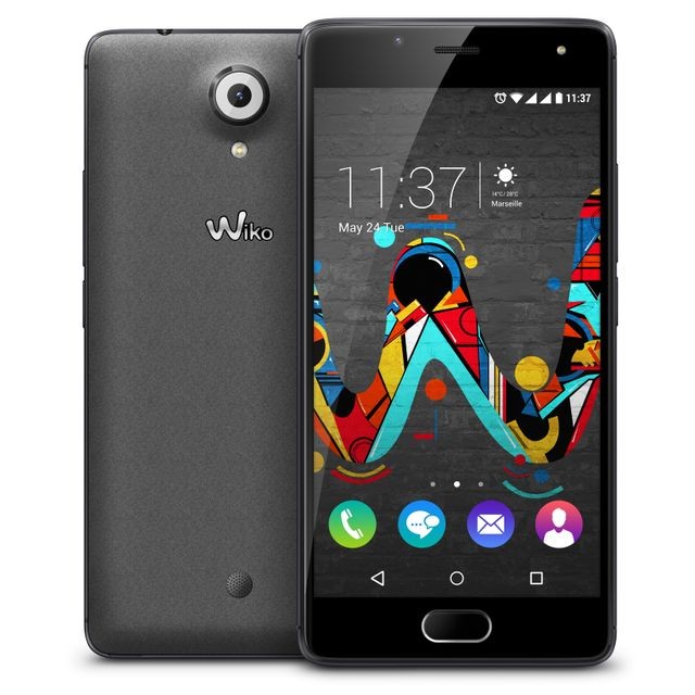 Wiko -U Feel 4G Gris Wiko  - Smartphone Android Hd
