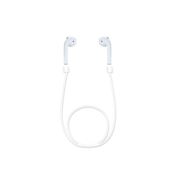 Amahousse - Sangle de sport en silicone blanc pour Airpods et Ecouteur Bluetooth Amahousse  - Accessoire Smartphone Amahousse