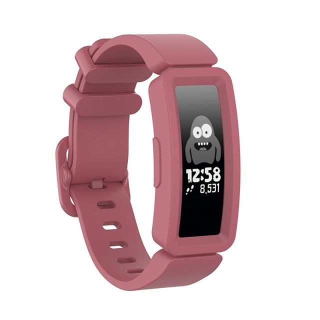 Wewoo - Bracelet pour montre connectée Fitbit Inspire HR / Ace 2 Silicone Smart Watch de remplacement Rouge Wewoo  - Bracelet connecté
