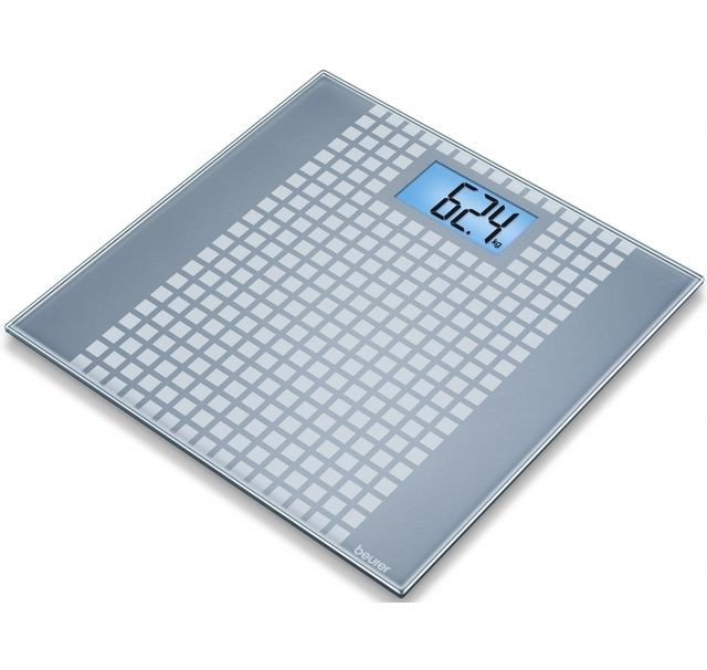 Beurer -Pèse-personne en verre LCD bleu Beurer GS 206 Beurer  - Pèse-personne électronique