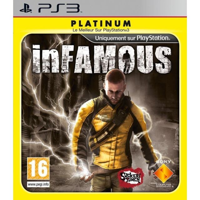 Sony - Infamous - platinum - Occasions Jeux PS3