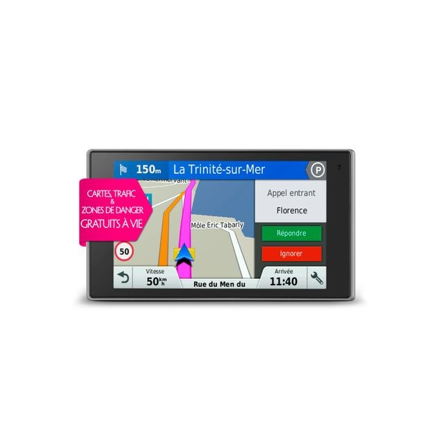 Garmin - GPS Voiture DriveLuxe 50 LMT - GPS 6 pouces GPS