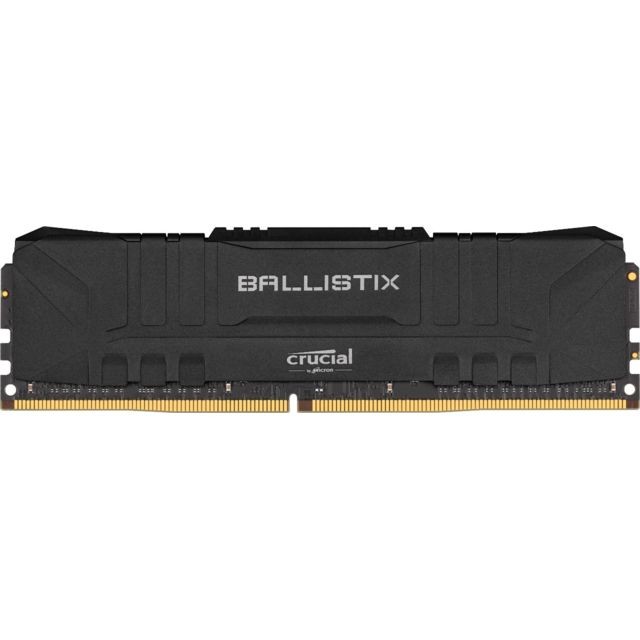 Crucial - Ballistix Black - 2 x 32 Go - DDR4 3200 MHz - Noir - RAM PC Fixe