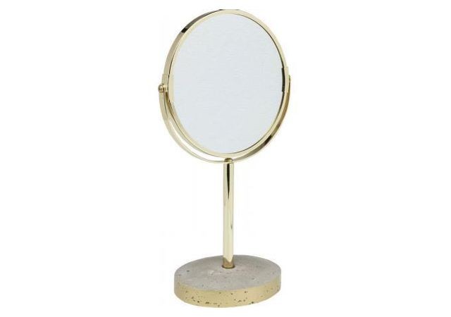 Miroirs Miroir De Table KARE DESIGN Béton Et Or CONCRETE