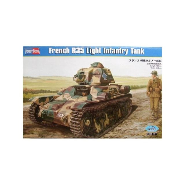 Chars Hobby Boss Maquette Char French R35 Light Infantry Tank