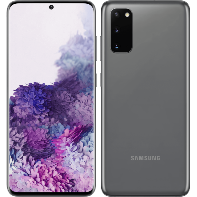 Samsung -Galaxy S20 - 4G - 128 Go - Gris Samsung  - Smartphone Android Quad hd plus