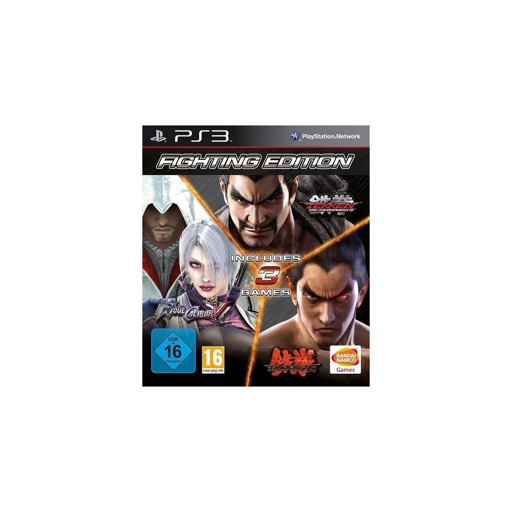 Jeux PS3 Namco Fighting Edition Tekken 6 et Tekken Tag Tournament 2 et Soul Calibur V