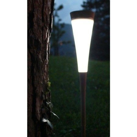 Eclairage solaire Watthome Lampe solaire de jardin Roseau
