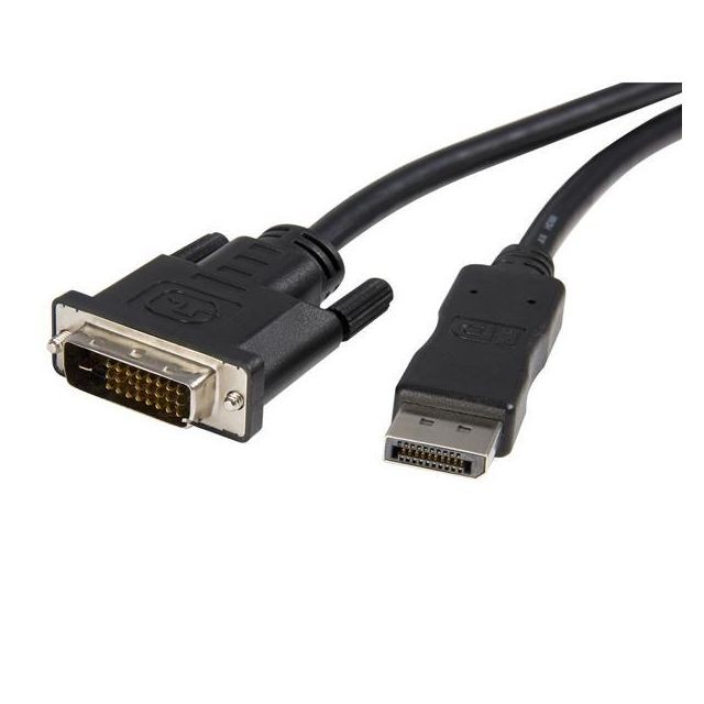 Startech - Câble Adaptateur DisplayPort vers DVI de 1,8m - M/M - Câble Ecran - DVI et VGA Startech