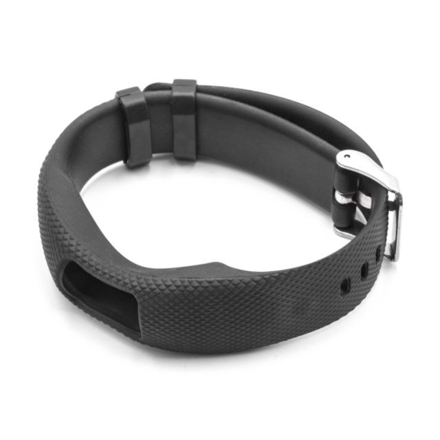 Vhbw - vhbw bracelet TPE 24.5cm compatible avec Garmin Vivofit 4 montre connectée - noir - Garmin vivofit