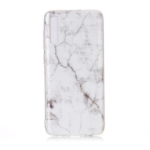 Coque, étui smartphone Wewoo Coque Souple Pour Galaxy A70 Coloré Dessin Modèle IMD Fabrication Soft Case TPU Blanc