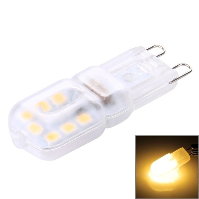 Wewoo - Ampoule Transparent et blanc G9 2.5W 200LM 14 LED SMD 2835 Couvercle Maïs Ampoule, AC 220-240 V Chaud - Ampoule LED G9 Ampoules LED