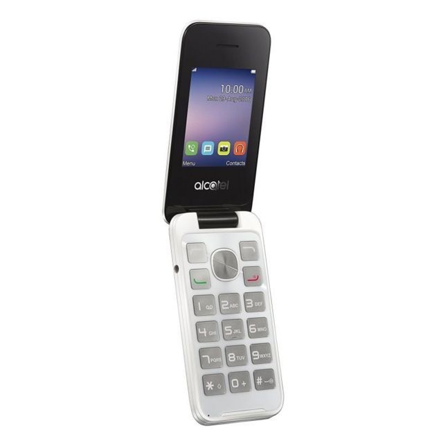 Alcatel Alcatel 2051X -Téléphone à clapet - Blanc