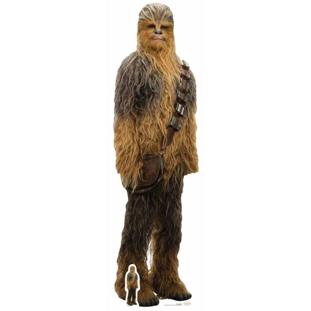 Heroïc Fantasy Bebe Gavroche Figurine en carton taille réelle Chewbacca Episode 8 Star Wars Le dernier Jedi