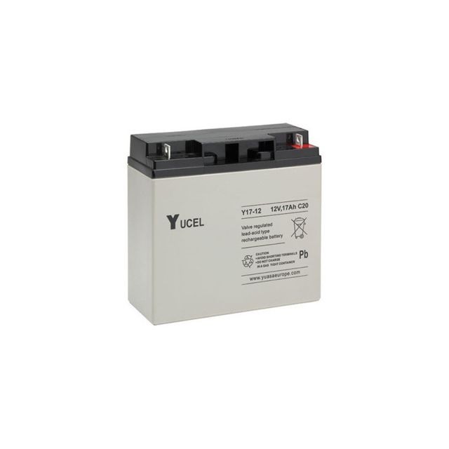 Yuasa - Batterie plomb étanche Y17-12 Yuasa Yucel 12v 17ah - Alarme connectée