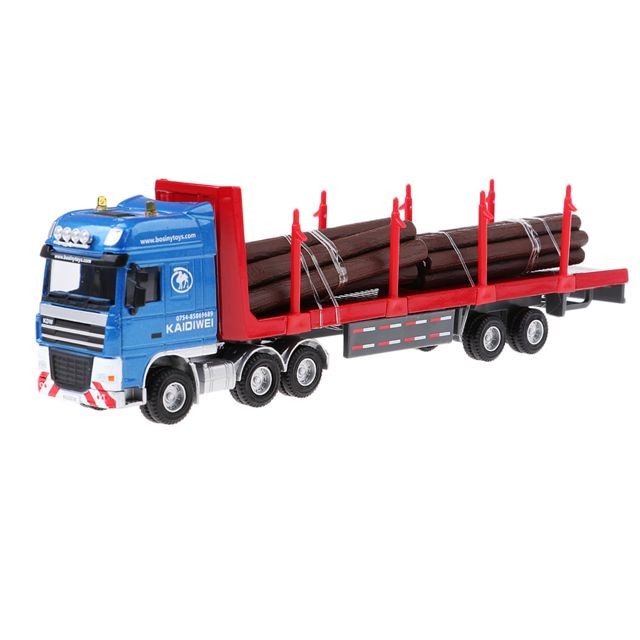 marque generique - Camion de transport simulation métal plastique marque generique  - Camion avec remorque