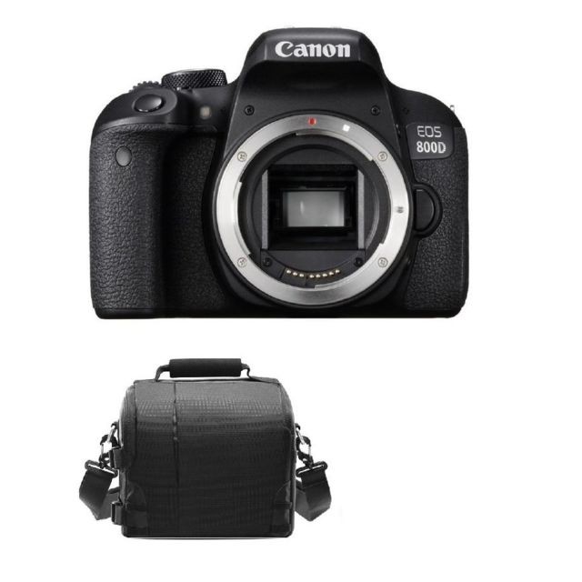 Canon - CANON EOS 800D Body + camera Bag - Reflex Numérique