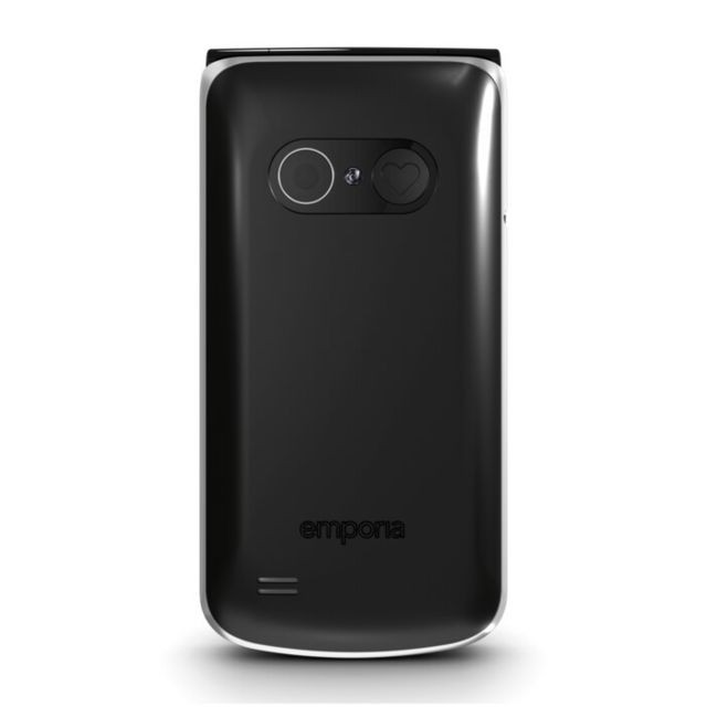 Téléphone mobile Téléphone portable Emporia TOUCHsmart - 4 Go - Noir/Argent