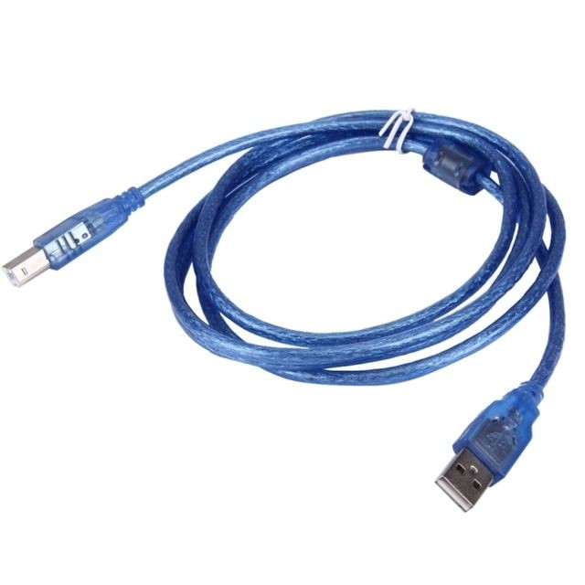 Wewoo - Câble bleu Extension d'imprimante USB 2.0 AM vers BM Câble, Longueur: 1.8m Wewoo - Câble USB Wewoo