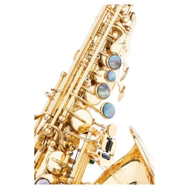 Saxophones Lechgold LSS-20Lc saxophone soprane laqué