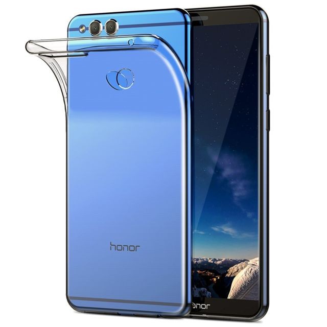 Coque, étui smartphone CABLING® Coque Huawei Honor 7X,  Ultra Mince TPU Silicone, Crystal Clear Transparent Housses pour Honor 7X