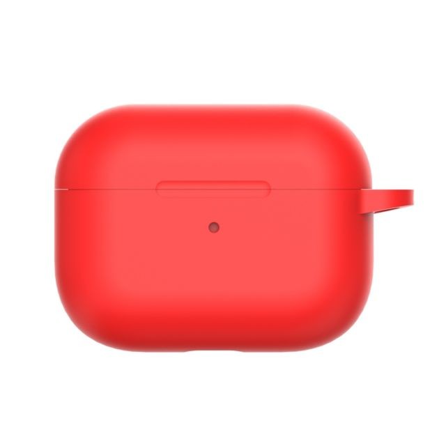 Wewoo - Coque Pour Apple AirPods Pro Etui de protection écouteurs sans fil en silicone Prise charge du chargement sans fil Rouge Wewoo  - Son audio