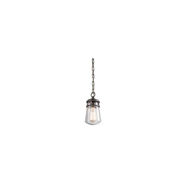 Elstead Lighting - Petite lanterne de plafond extérieur à 1 lumière, bronze architectural, E27 Elstead Lighting  - Applique, hublot