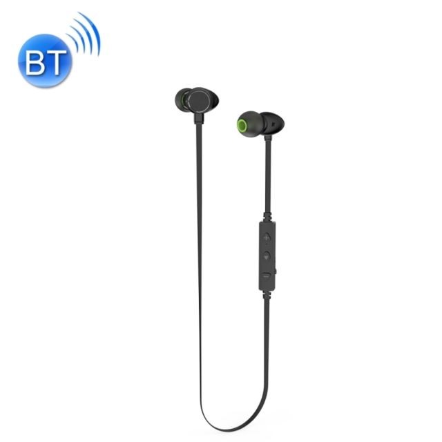Wewoo - Casque Bluetooth Sport Ecouteur sans fil étancheWT30 noir - Casque Bluetooth Casque